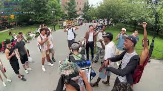 ARIatHOME  Impromptu Cypher at Washington Square Park [upl. by Snook]