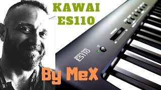 Kawai ES110 Demo by Mex Subtitles [upl. by Wilek]