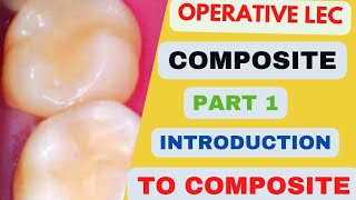 Composite Filling procedureComposite resin Composite BondingOperative dentistry lectures in Hindi [upl. by Aerol]