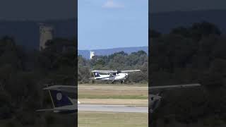 Student pilot takeoff at Jandakot airport aviation cessna planespotting aircraft landing [upl. by Anauqahc517]