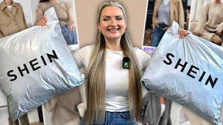 SHEIN Fall Basics TryOn Haul 2024 autumn essentials for every wardrobe [upl. by Htrag576]