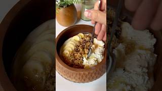 Breakfast with granola and yogurt💫 healthyrecipes breakfast recipes food shorts video [upl. by Rehpotirhc]