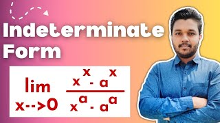 Indeterminate form  00 form  Example 6  Step wise explanation  Engineering maths  Mathspedia [upl. by Alla176]