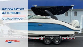 New Arrival 2023 Sea Ray SLX 260 Outboard  MarineMax Orlando [upl. by Hesper361]