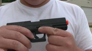 airsoft review tactical force combat co2 blowback pistol [upl. by Enyar]