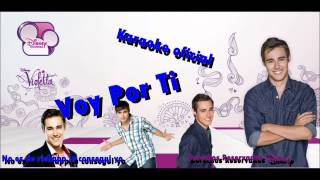 Elenco de Violetta  Voy Por Ti Official Karaoke Video [upl. by Quinlan]