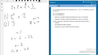 GMAT Test 800 Score in 90 minutes full test with techniquesexplanations All questions correct [upl. by Schulz]