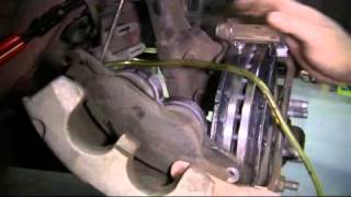 How to Replace the Front Brake Pads and Rotors on a 2004 Ford Mustang LX [upl. by Brice]