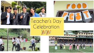 Teacher’s day bash 🎉  Dance  Food Fest  Music amp a Mega Jam  Tashi Namgyal Academy [upl. by Marne]