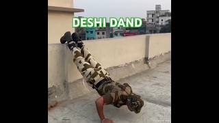 motivation deshi dand workout with one man army [upl. by Sihtnyc579]