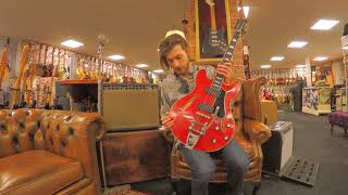 Dirk Witte  Eastman T64vRD Thinline Antique Red Varnish Bigsby [upl. by Retluoc]