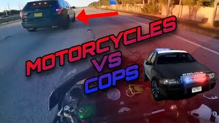 MOTORCYCLES VS COPS  POLICE CHASE   COPS VS MOTORCYCLES [upl. by Elder720]