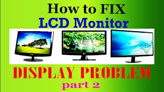 LG monitor display problemLG FlatronW1943SSpart 2 [upl. by Akimit37]