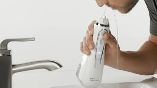 How to Use the Waterpik™ Cordless Advanced Water Flosser WP560 [upl. by Reid661]