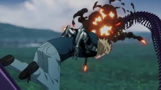 Genos King Bang and Saitama vs Elder Centipede  One Punch Man Season 2 HD [upl. by Urita]