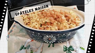 🥚RECETTE SPÄTZLE pâtes fraîches Alsaciennes🥚🥚🥚 [upl. by Lotsirhc]