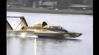 U19 Two Seat Unlimited Hydroplane Test [upl. by Selyn]