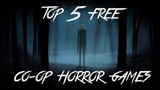 TOP 5 FREE COOP HORROR GAMES STEAM [upl. by Michey]