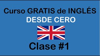 Clase 1 de INGLÉS BÁSICO  SOY MIGUEL IDIOMAS [upl. by Akeenat]