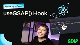 EASY React Animation with useGSAP [upl. by Notgnillew]