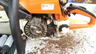 How To Troubleshoot and Tune Up a STIHL Chainsaw clip 4 [upl. by Benita]