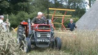 Vintage Binder in action at Ryedale Folk Museum [upl. by Ranzini732]