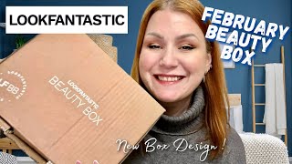 SPOILER UNBOXING LOOKFANTASTIC FEBRUARY 2023 BEAUTY SUBSCRIPTION BOX [upl. by Wie]