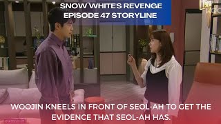 Woojin kneels in front of Seolah to get the   Episode 47 Preview  Snow Whites Revenge 스캔들 [upl. by Skelton]