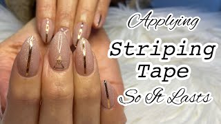 Purple Ombre Striping Tape Nail Art Tutorial DIY  KELLI MARISSA [upl. by Ronoc]