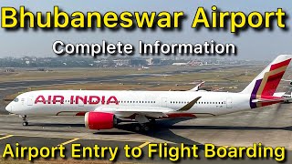 Bhubaneswar Airport Complete Information  Biju Patnaik International Airport [upl. by Lledrac]