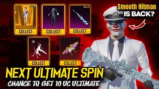 Smooth Hitman Set Is Back  Next Ultimate Spin Rewards  New Upgradable AWM Skin  PUBGM [upl. by Suruat]