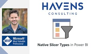 Native Slicer Types In Power BI [upl. by Bolanger]