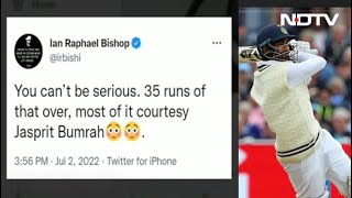 Bumrah Hits Broad For 29 Runs England Pacer Sets A Forgettable Record [upl. by Magree388]