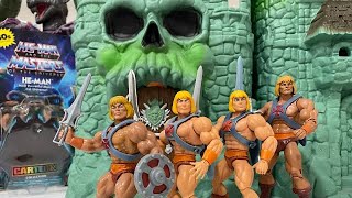 HeMan and the Masters of the Universe Cartoon Collection Filmation HeMan MOTU Origins Raw Unboxing [upl. by Ennaitsirk]