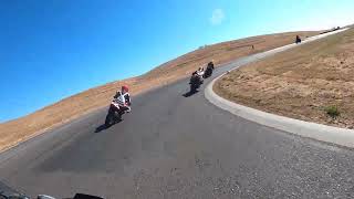 Aprilia SXV450 SM motorcycle track day at Thunderhill West 2 mile with Fun Track Dayz [upl. by Grannia]