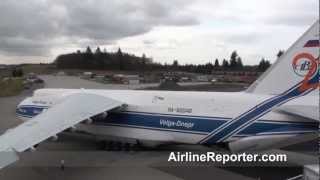 Interior Tour of an Antonov AN 124 [upl. by Alemaj]