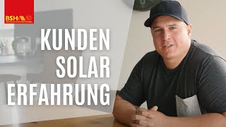 BSH Solar Anlage mit SENEC Speichersystem  Erfahrungsbericht Kunde [upl. by Convery]