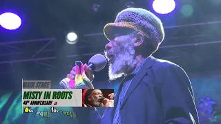 MISTY IN ROOTS sings POOR amp NEEDY live  Rototom Sunsplash 2019 [upl. by Nnylrac]