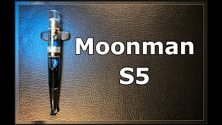 Moonman S5 Clear Eyedropper 10 Stub Fountain Pen Unboxing and Review [upl. by Ecnatsnok]