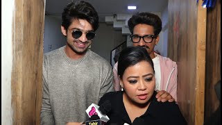 Khatron Ke Khiladi 14 Abhishek Kumar Bharti Singh and Harsh funny Talk with Media [upl. by Crowley669]