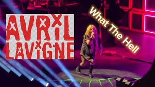 Avril Lavigne Live Performing What The Hell at Scotiabank Arena Toronto  August 12 2024 [upl. by Adyol80]