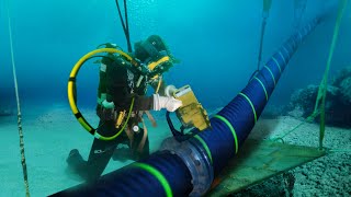 Inside the Extreme Life of Divers Repairing Billion  Underwater Cables [upl. by Yellat]