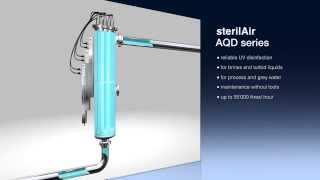 sterilAir AQD ST6  UV process water disinfection [upl. by Champagne]