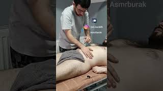 ASMR CHESTARMSHOULDER MASSAGE THERAPY satisfying relaxing asmr shorts massage [upl. by Adnohsel]