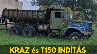 KRAZ és T150 INDÍTÁS  TAPASZTALATOK és NOSZTALGIA [upl. by Adnala]