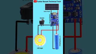 Emergency Torch light Connection DIY Project shorts [upl. by Asyral]