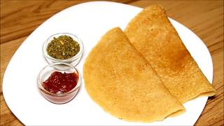 ज्वार के आटे का डोसा  Jowar Dosa  Instant Crispy Jowar Dosa Recipe  Millet Flour Dosa in HIndi [upl. by Zenobia]