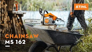 The new STIHL MS 162 chainsaw – time for the outdoors  STIHL [upl. by Puritan]