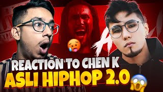 REACTING TO CHEN K ASLI HIPHOP 20 🥵 [upl. by Nosyaj]