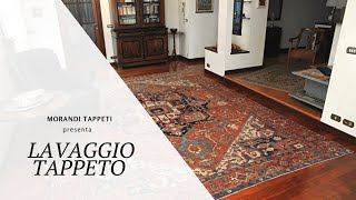 Lavaggio del tappeto  Morandi Tappeti [upl. by Esir]